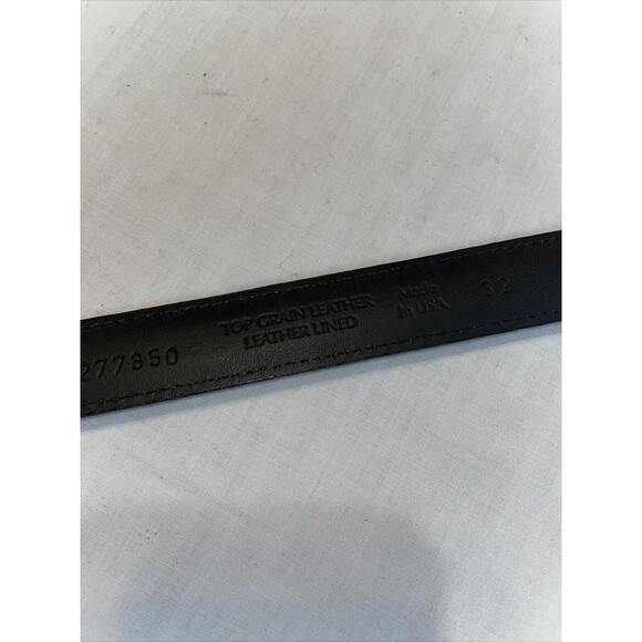 Danbury Club Dress Belt Women’s Size 32” Black Leather Gator Motif Buckle NWT - Picture 3 of 12